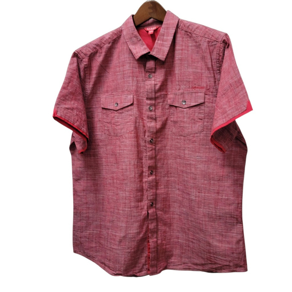 GUESS Men's Slim-Fit Button-Up Shirt Size Large - Picture 2 of 5